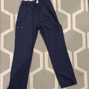 Dickies medium navy scrub pant, matching top also
